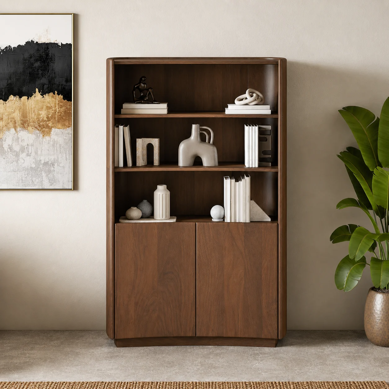 ChatGPT Image May 1, 2026, 01_51_21 PM Torin Solid Wood Bookshelf - Image 1