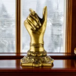 Brass Hand Shape Stylish Pen Pencil Holder